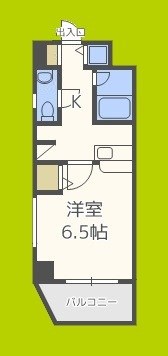 クレイドル西田辺 間取り