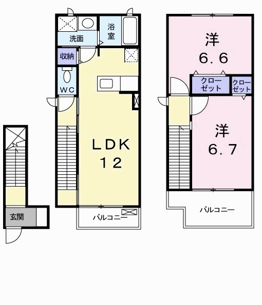 メゾン・みのうら 間取り