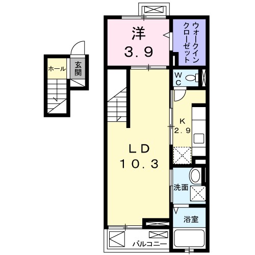 パル池田　２ 間取り