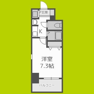 La Douceur難波東 間取り