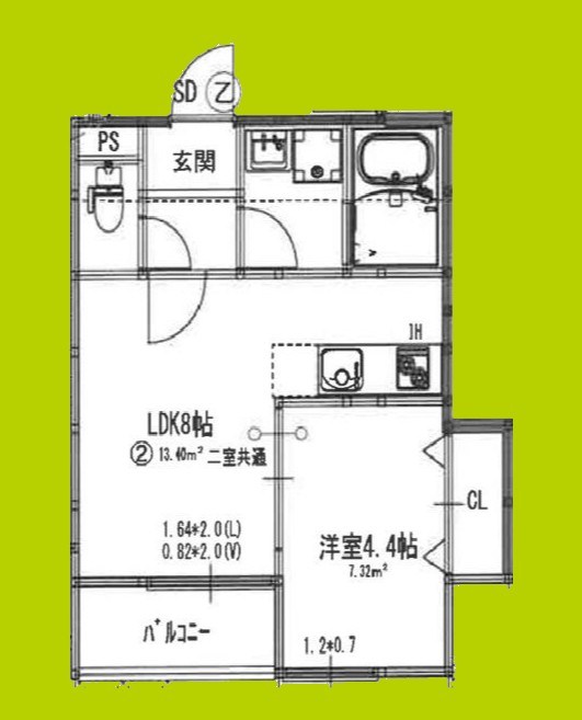 ジラフ吹田内本町 間取り