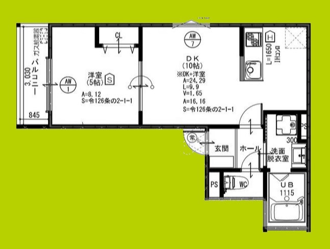 アート総持寺駅前 間取り図