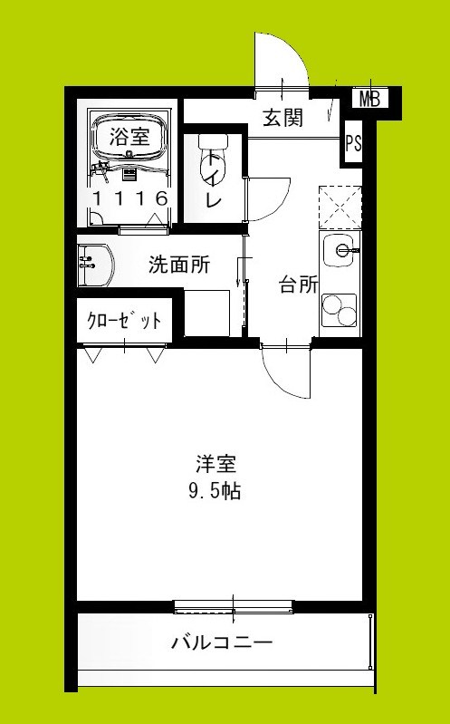 フジパレス堺鳳駅北Ⅱ番館 間取り