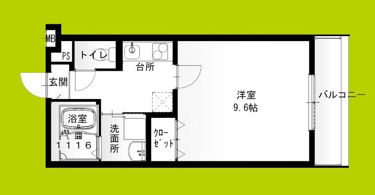 フジパレス堺鳳駅北Ⅱ番館 間取り