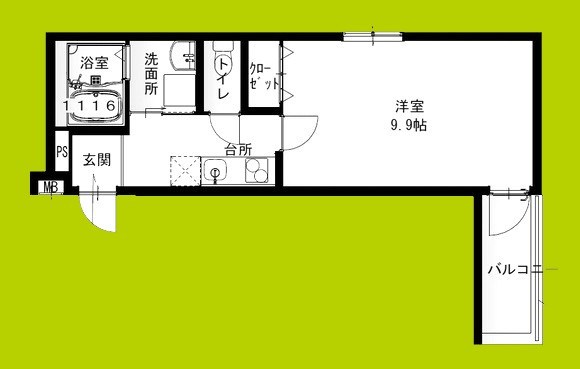 フジパレス堺鳳駅北Ⅰ番館 間取り