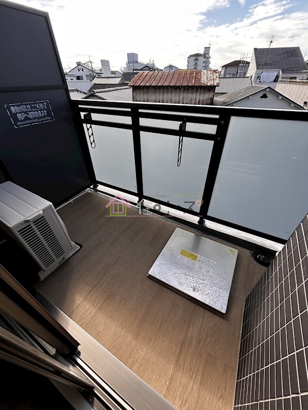 アドバンス大阪ビヤン ベランダ