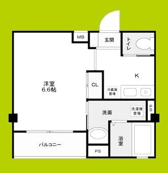 グランエクラ加島Ⅰ 間取り