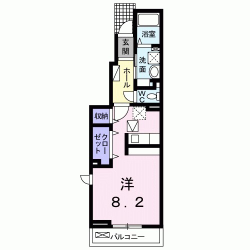 アンジュ宝塚 間取り