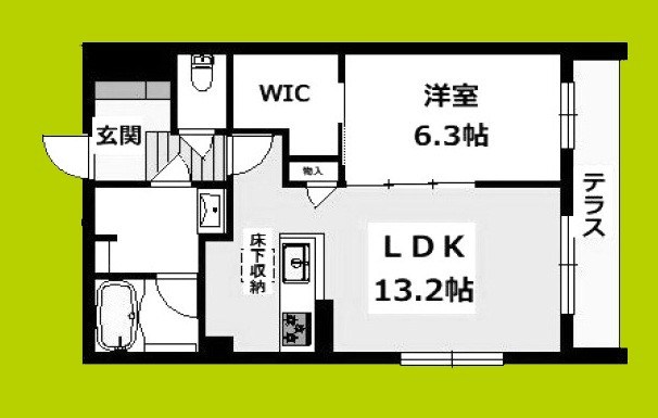 グランリュミエスタ茨木春日 間取り