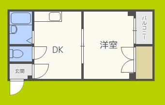 ハイツ丸松 間取り