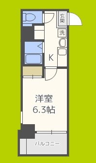 ダイドーメゾン梅田 間取り
