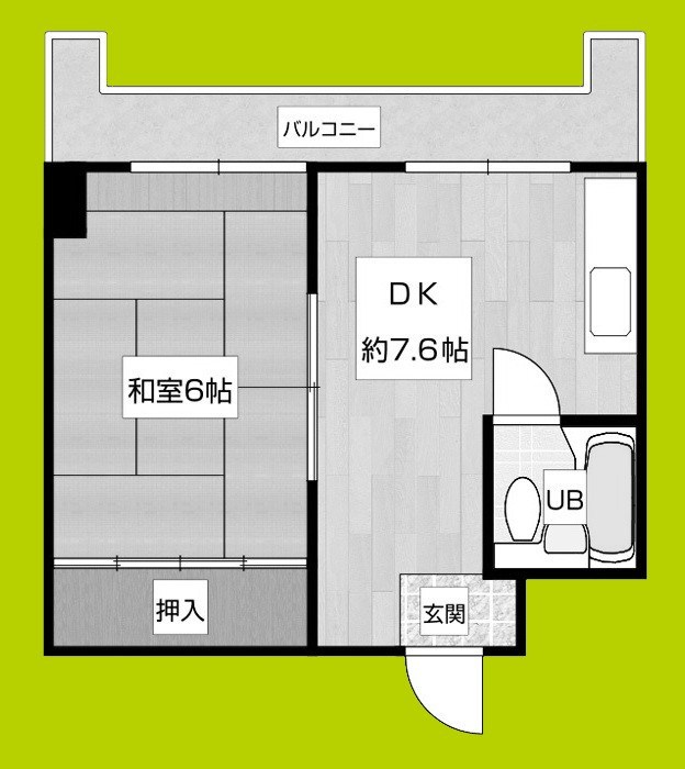 今川ハイツ 間取り
