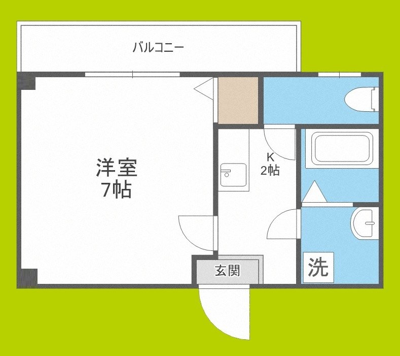 サンライフ三国 間取り