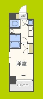 ジュネーゼ梅田北プラウディア 間取り