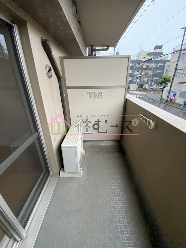 ラナップスクエア新大阪 ベランダ