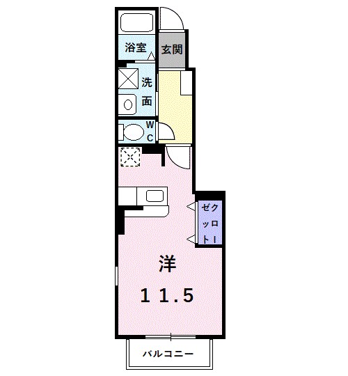 ソルシェール和泉中央Ⅱ 間取り