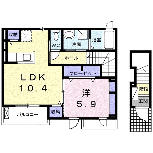 ヴァイオレットガーデン 間取り