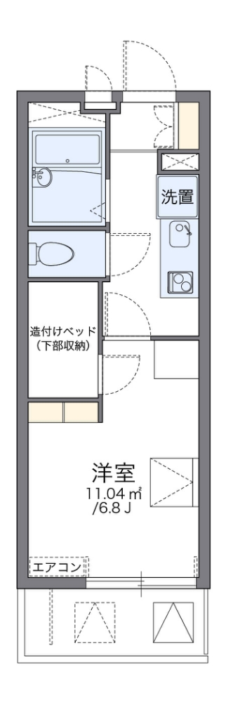 レオパレスリンカ 間取り