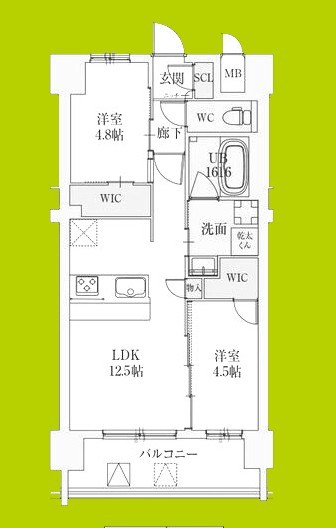 スプランディッド城東関目 間取り