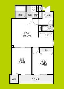 CASA　CALMA菱木 間取り