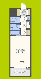 リーガル新大阪Ⅱ 間取り