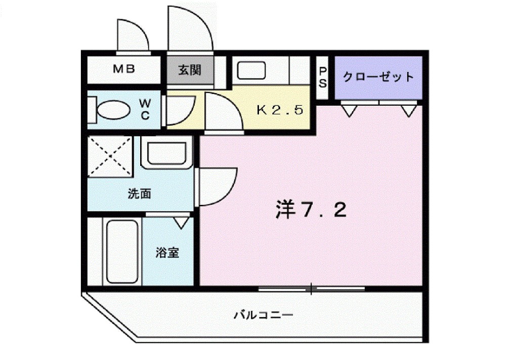 エテルノ甲東園 間取り