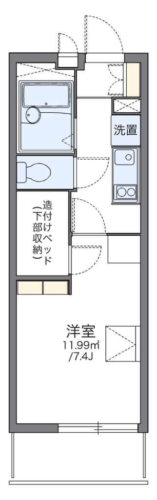 レオパレスアルタイル 間取り