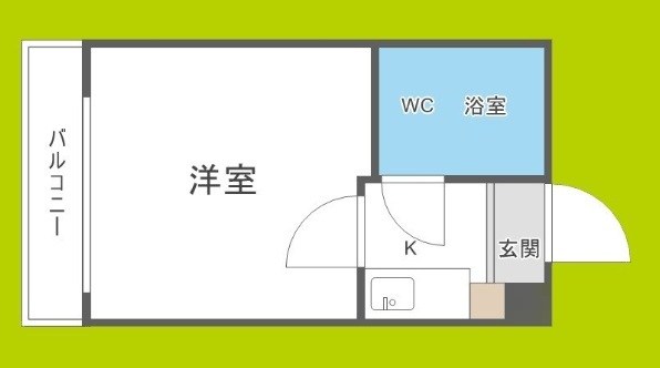 トーエー平野駅前ビル 間取り図