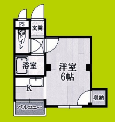 夕張マンションⅠ 間取り