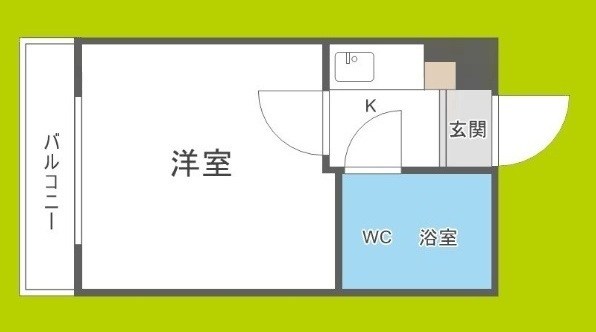トーエー平野駅前ビル 間取り