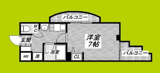 プリモスタジオ 間取り