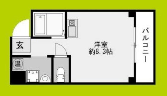 墨江728ハイツ 間取り