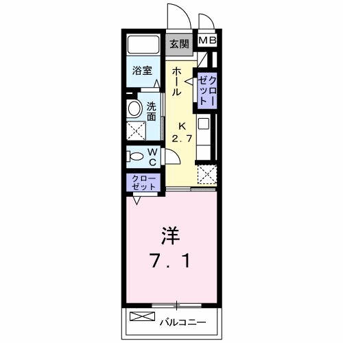 リヴェール北花田 間取り