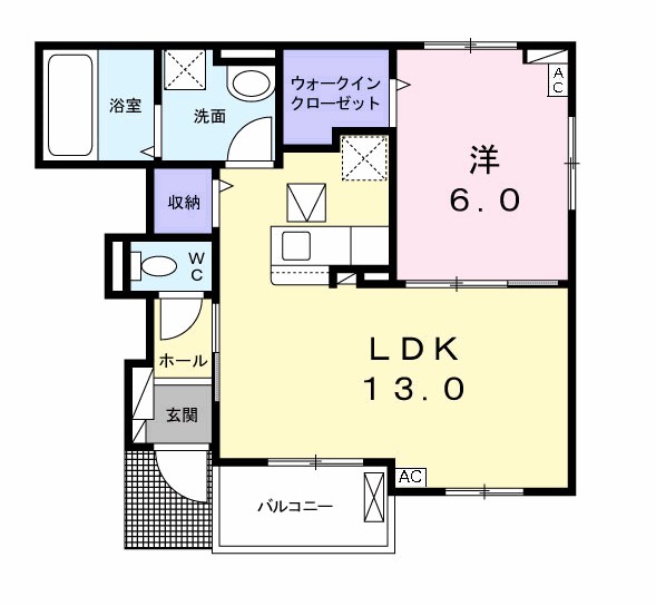 ベル　ソレイユ 間取り