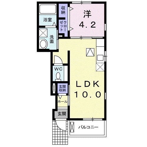 ルシェロ上ヶ原 間取り