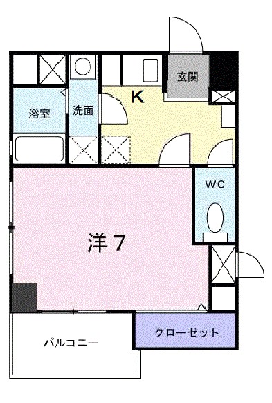 フリーデ３７３鳴尾 間取り