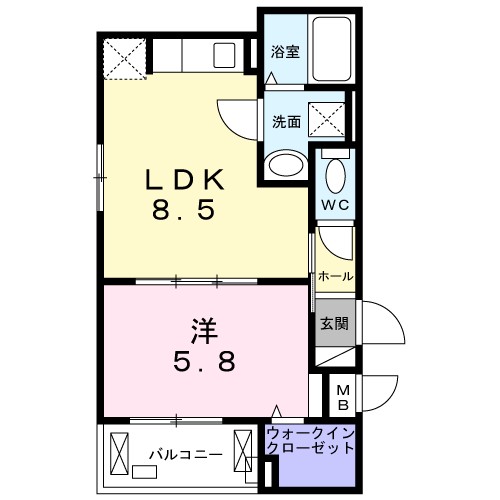 クレイン 間取り
