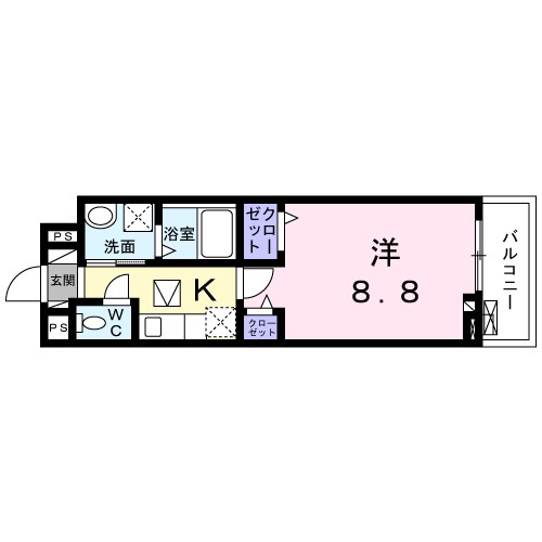 シャトーエレガント 間取り