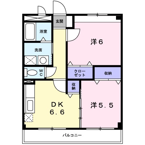ヴィオレ山水 間取り