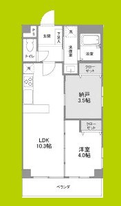 グランジュテ寺畑 間取り