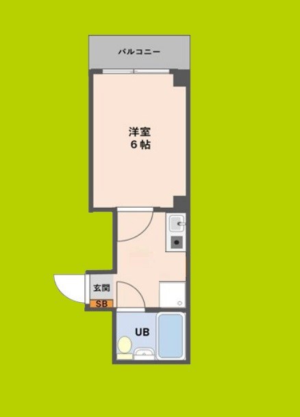 三恵十三東ハイツ 間取り
