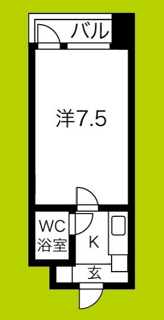 エクセレント中道 間取り