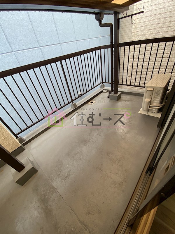 高倉町2丁目戸建 ベランダ