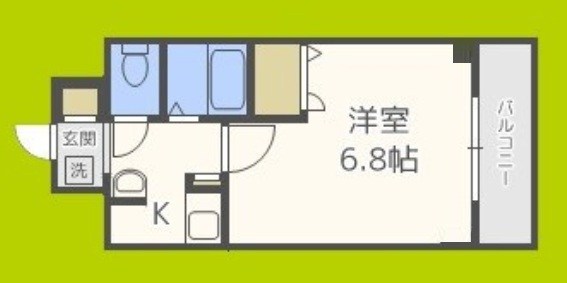 エイチ・ツー・オー今福 間取り