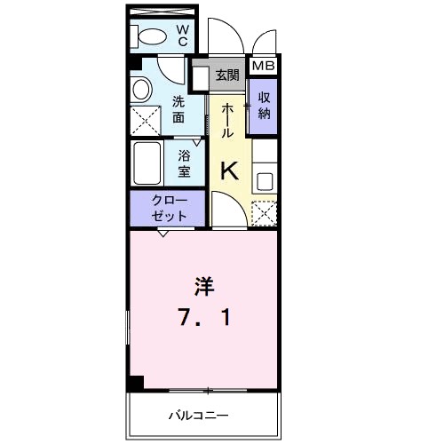 エクレール武庫之荘 間取り