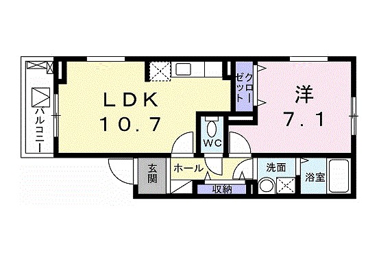 ＡＤ　Ｌｅａｄ　粉浜Ⅰ 間取り