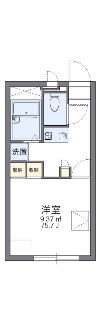 レオパレス和 間取り