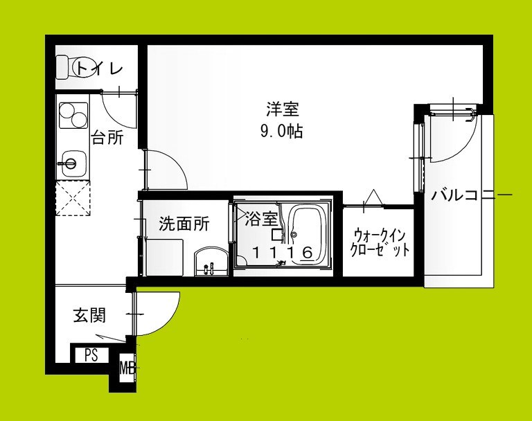 フジパレス西住之江ウエスト 間取り