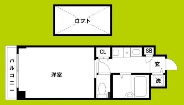 エステムコート新大阪Ⅲステーションプラザ 間取り