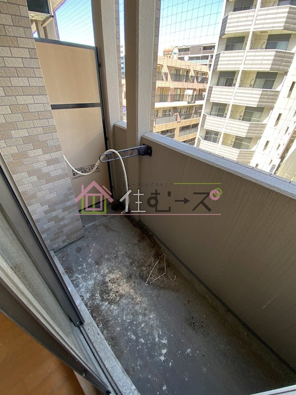 エステムコート新大阪Ⅲステーションプラザ ベランダ